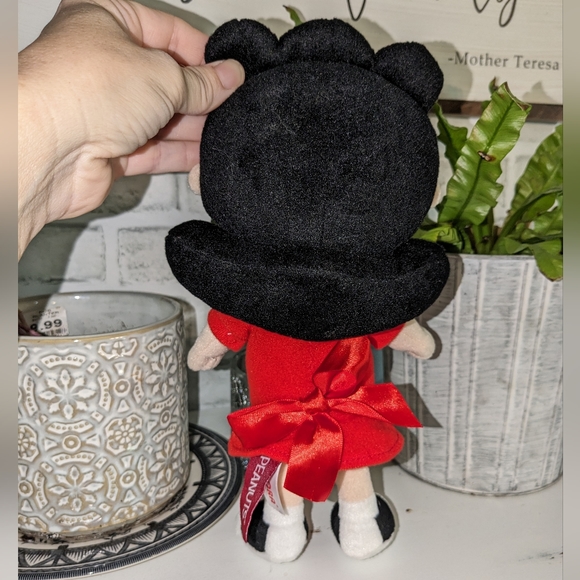 Aurora Peanuts Gang Plush Lucy Stuffed Doll Toy Red Dress 12" - Picture 3 of 5